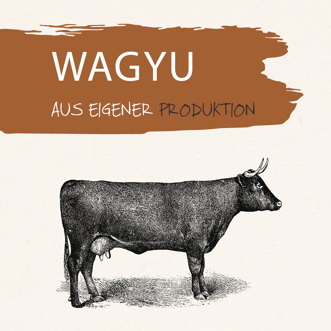 Wagyu Rind für beste Fleischqualität